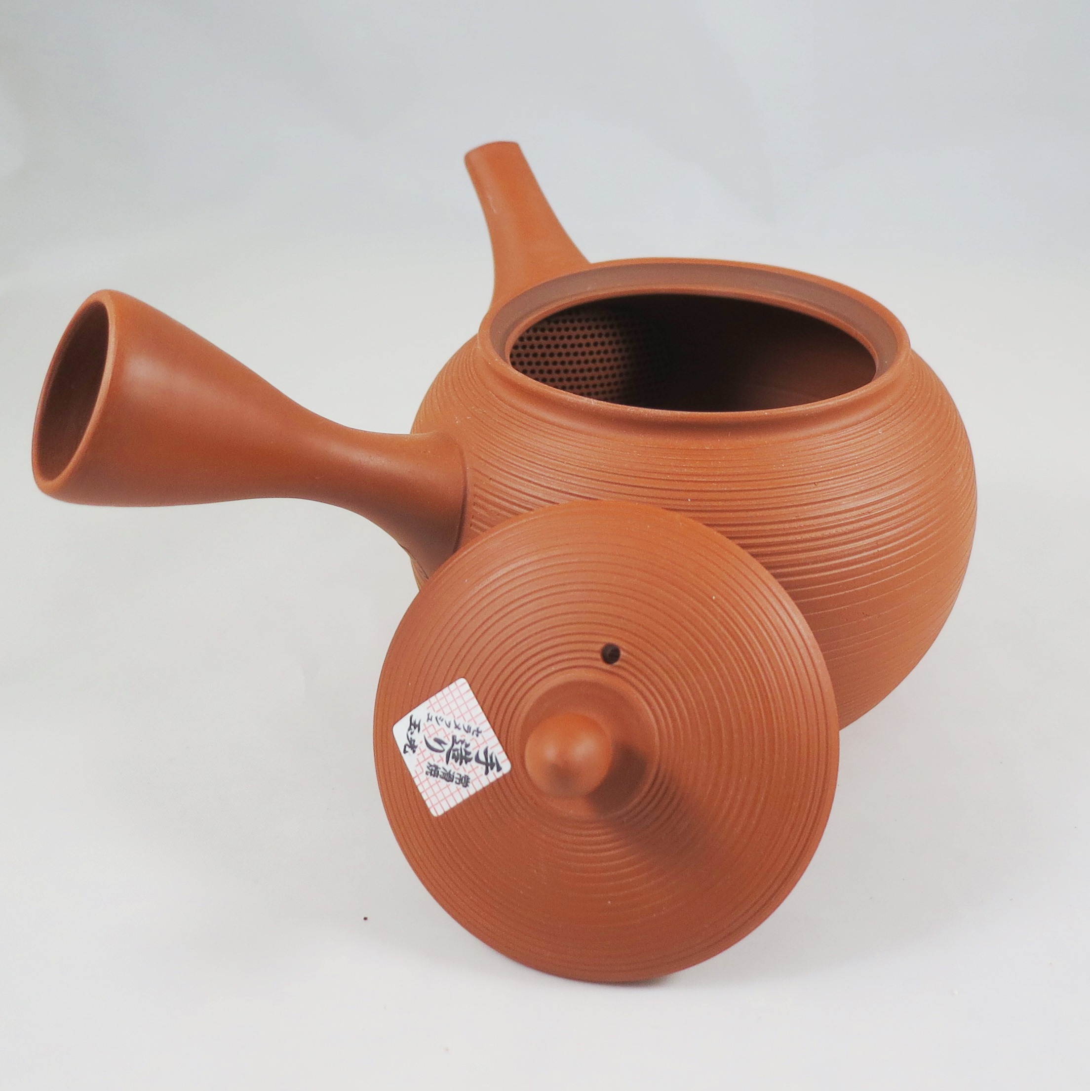 Kyusu rotbraun gerillt 350ml