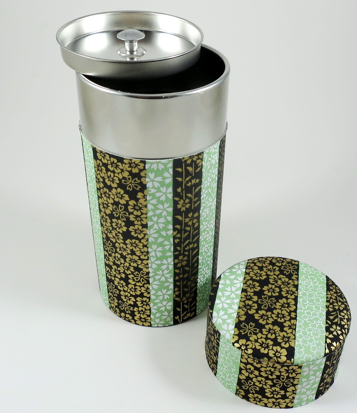 Dose Japandesign Bänder grün