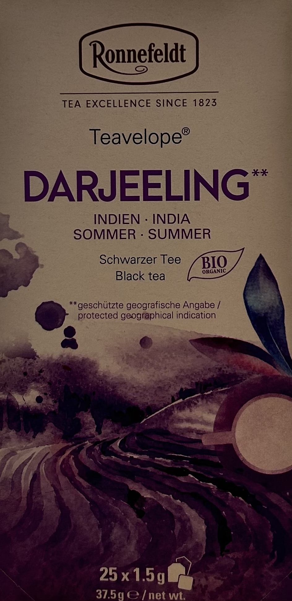 Teavelope® Darjeeling Bio
