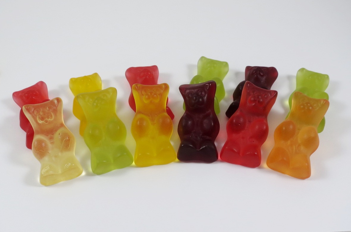 Gummibärchen mit Fruchtsaft