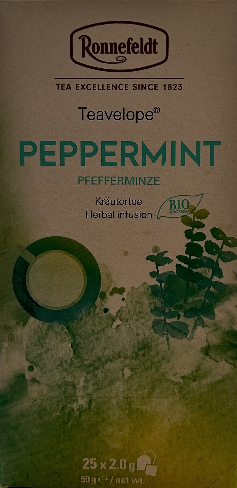 Teavelope® Peppermint (Pfefferminze) Bio