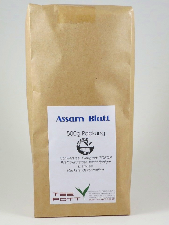 Assam Blatt | 500g Packung