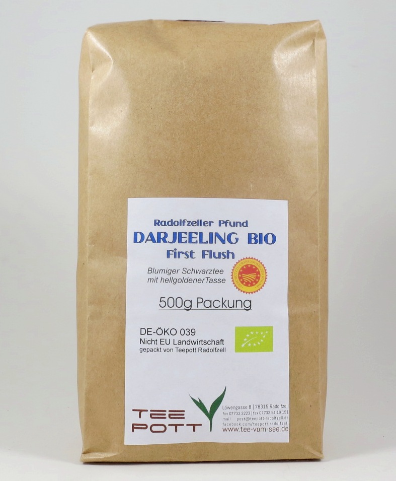 Schwarztee Bio Darjeeling First Flush
