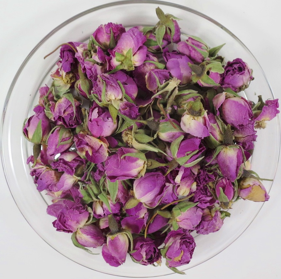 Rosenblüten, ganze Knospen BIO, 50g Packung