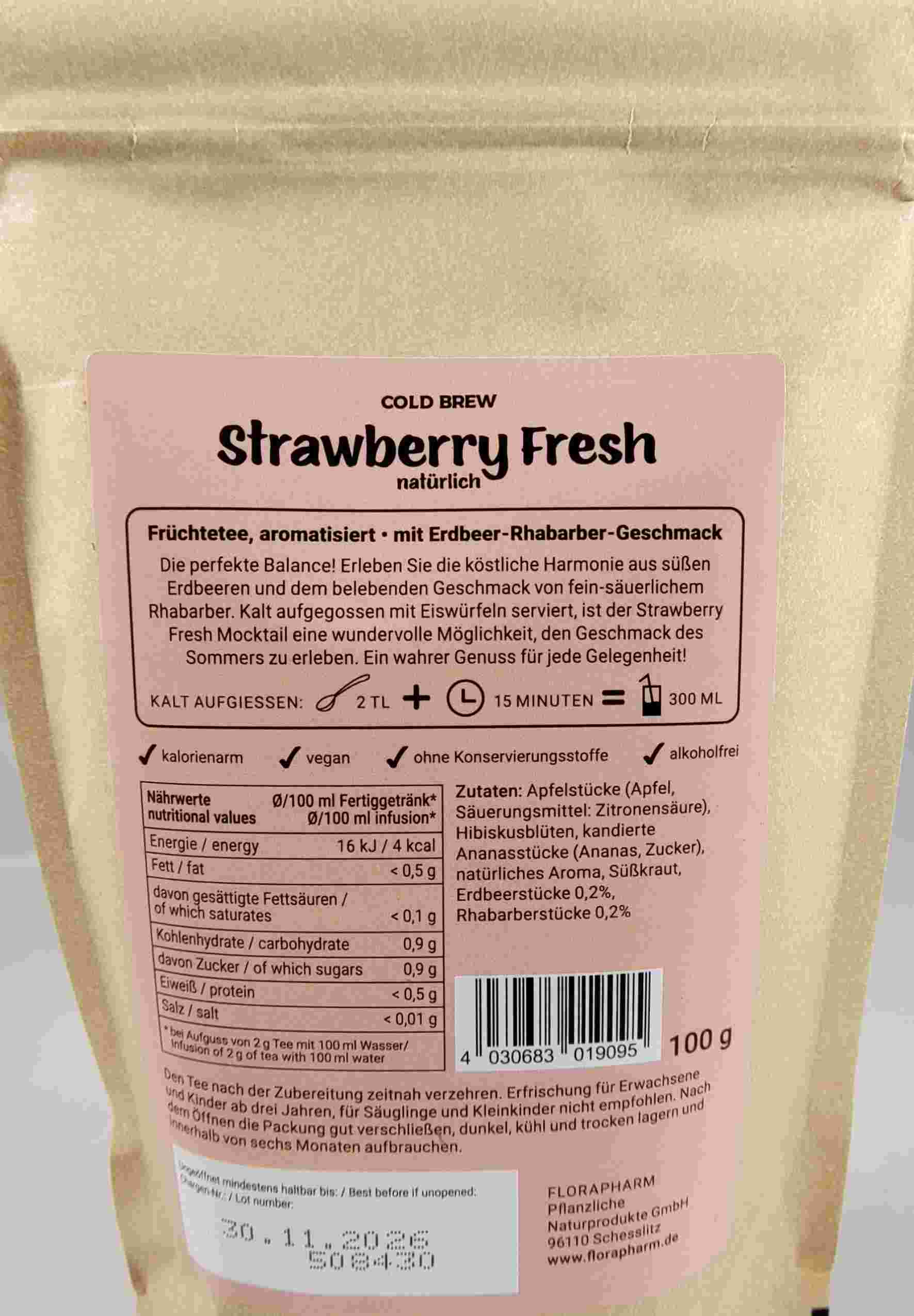 Cold Brew Tee - Strawberry Fresh