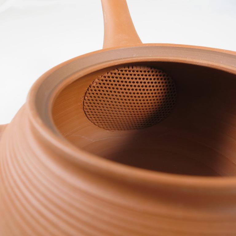 Kyusu rotbraun gerillt 350ml