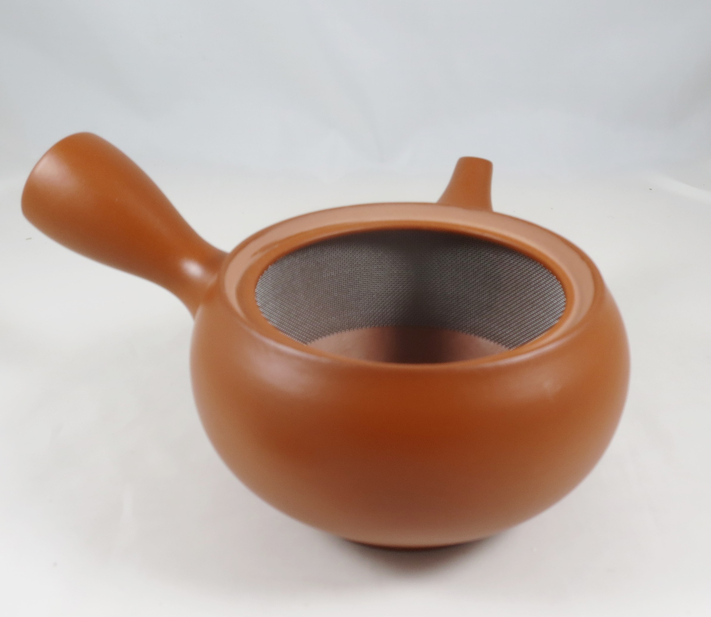 Kyusu rotbraun, lasiert, 550ml