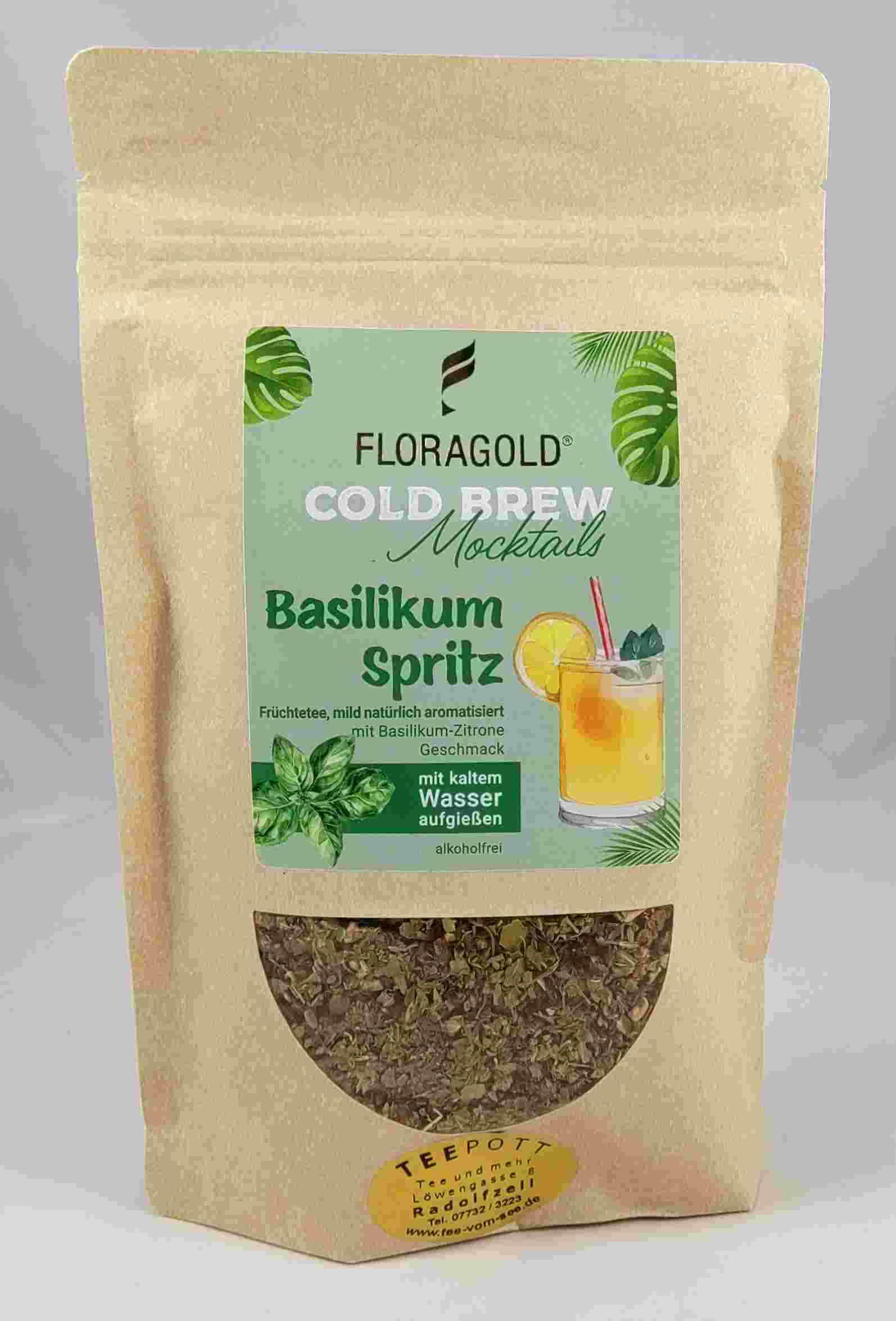 Cold Brew Tee - Basilikum Spritz Cold Brew Tee - Basilikum Spritz