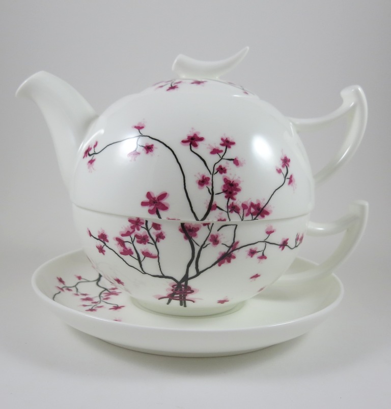 Kirschblüte tea-for-one