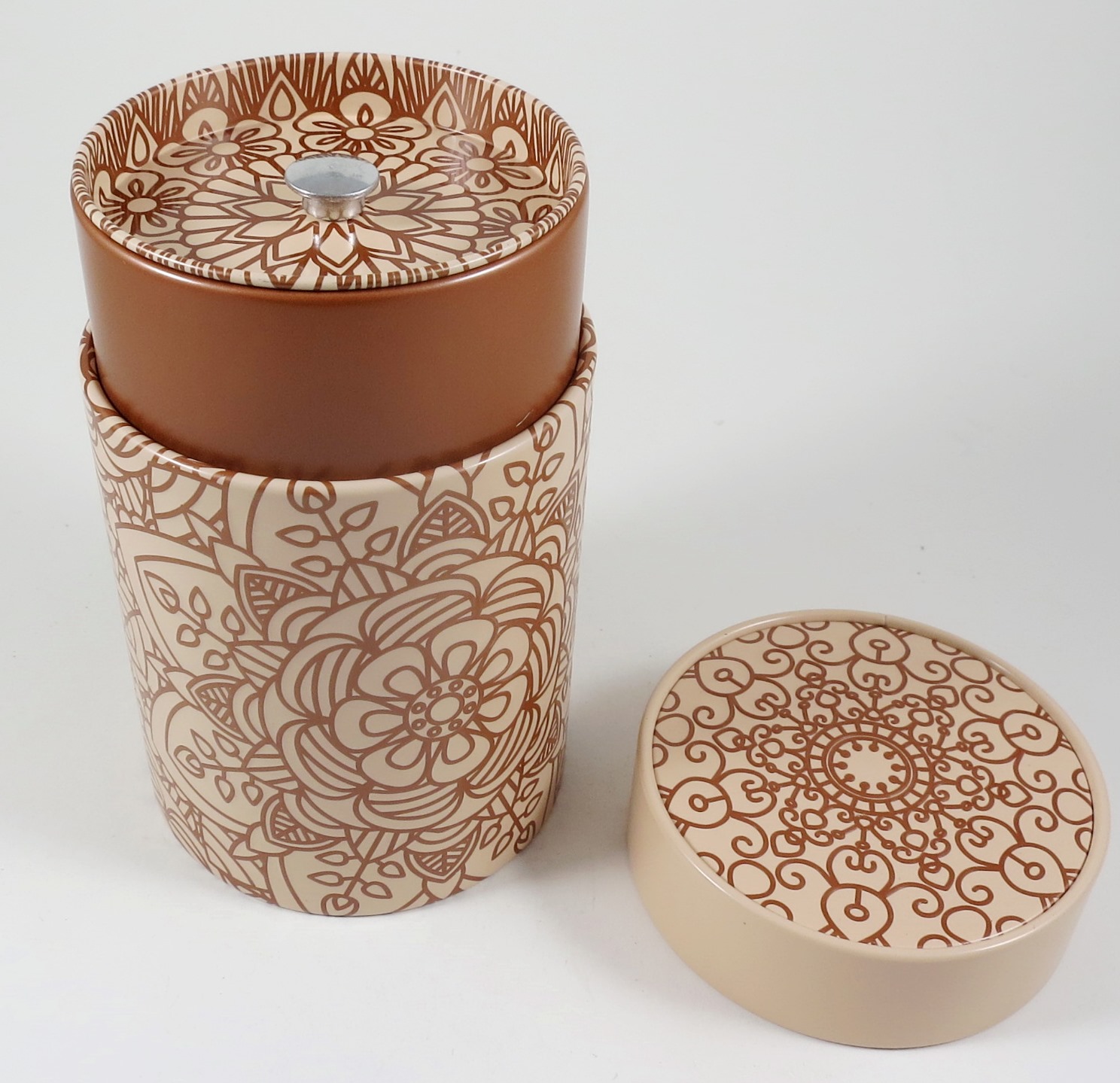 Teedose Mandala creme