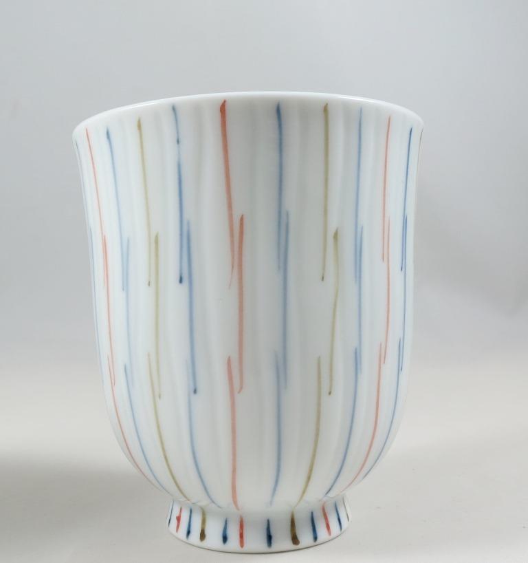 Formvollendet und malerisch schön - Teebecher aus Hasami / Japan