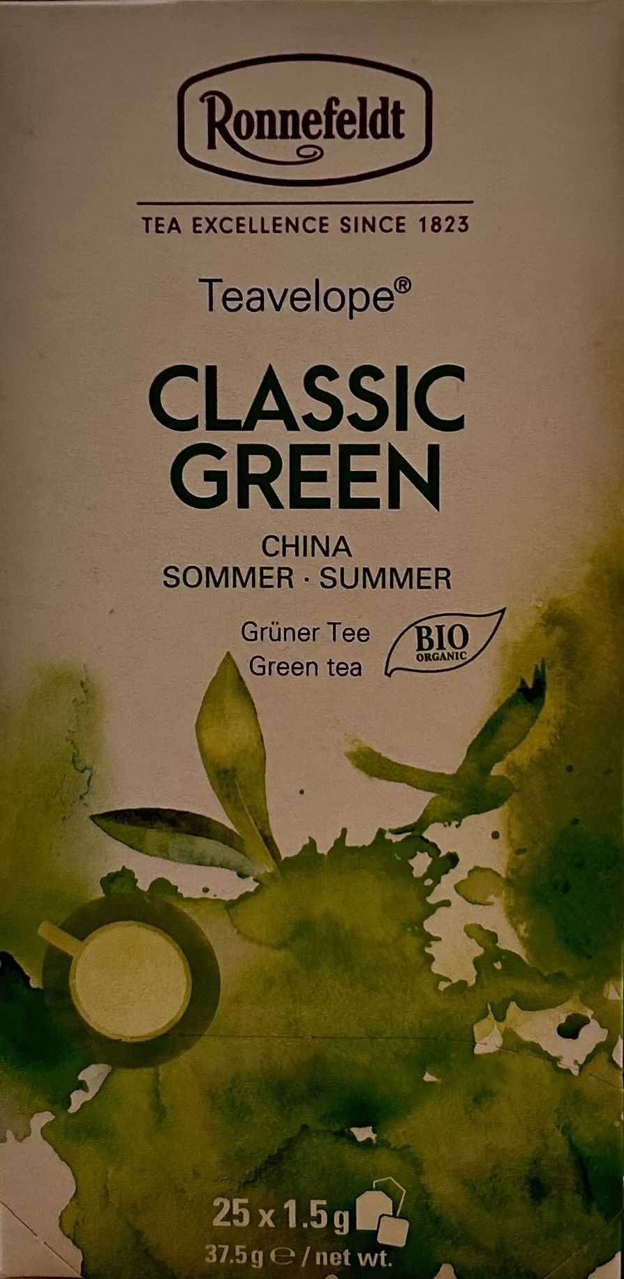 Teavelope® Classic Green Bio