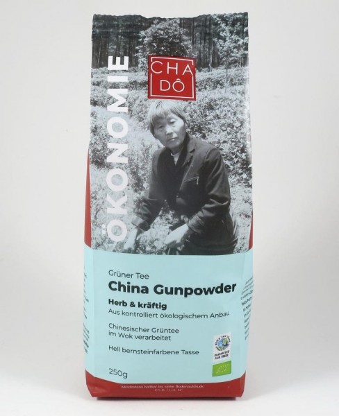 Fairtrade China Gunpowder BIO - 250g Packung